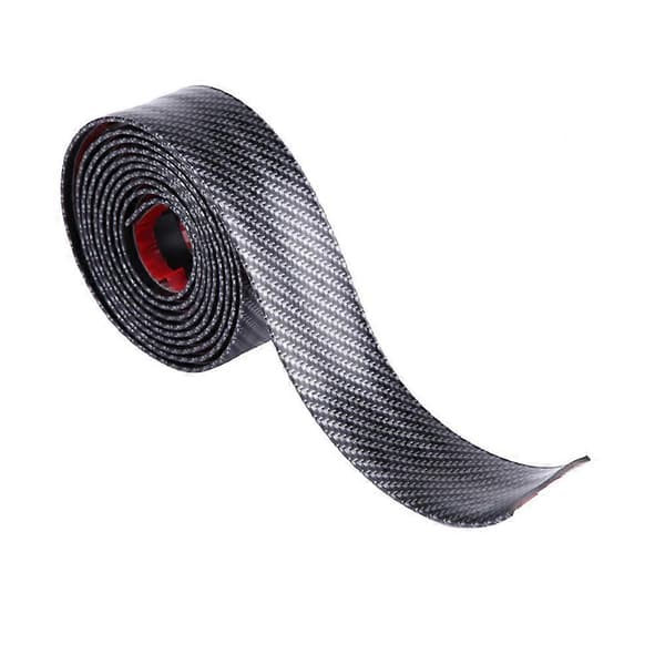 Bilstickere Carbonfiber Gummi Styling Dørtrinbeskyttelse Universal (5 * 250cm)