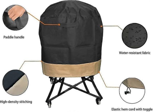 70cm x 56cm (h) stort grønt egg grilltrekk