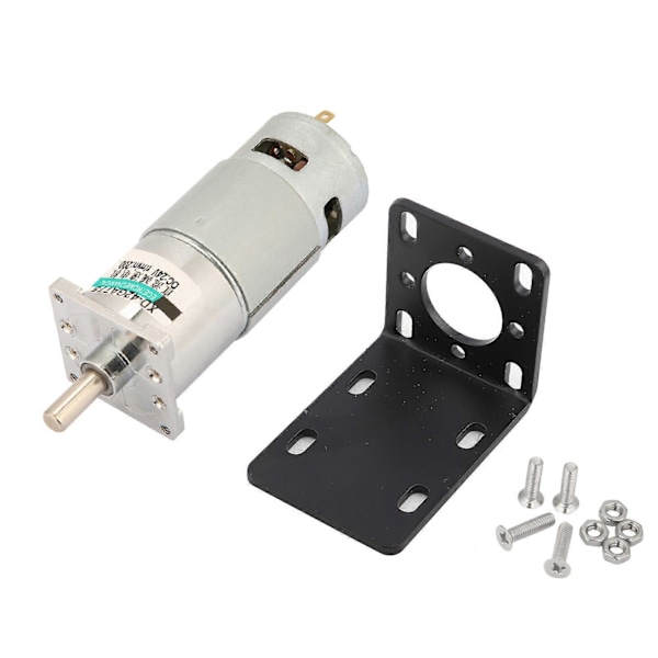 XD?42GA775 Mikro DC Vaihdemoottori Suuri Vääntö Säädettävä Nopeus Moottori Kiinnikkeellä (200RPM24v) YEMAA