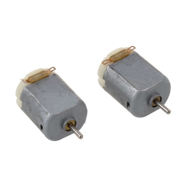 4 st Mini 2-polig Magnetisk Motor 19000rpm DC 3-6v för RC Modellflygplan