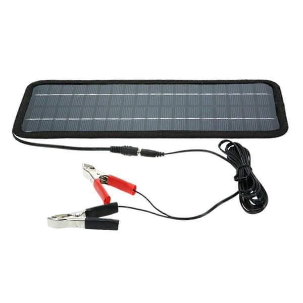 12V 4.5W Bærbart Solcellepanel Strøm Bil Universal Båt Batterilader for Bil Båt Oppladbart Strømbatteri