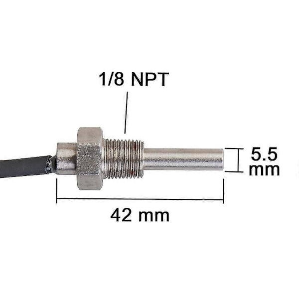 Højkvalitets Automatisk Vandtemperatur 1/8 Npt Sensor