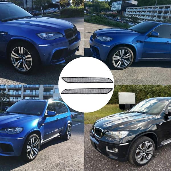 2 stk. Sidemarkerlys 63147187087 Forlygte Reflekterende Lampe til E71/X6/E70/X5M Hvid