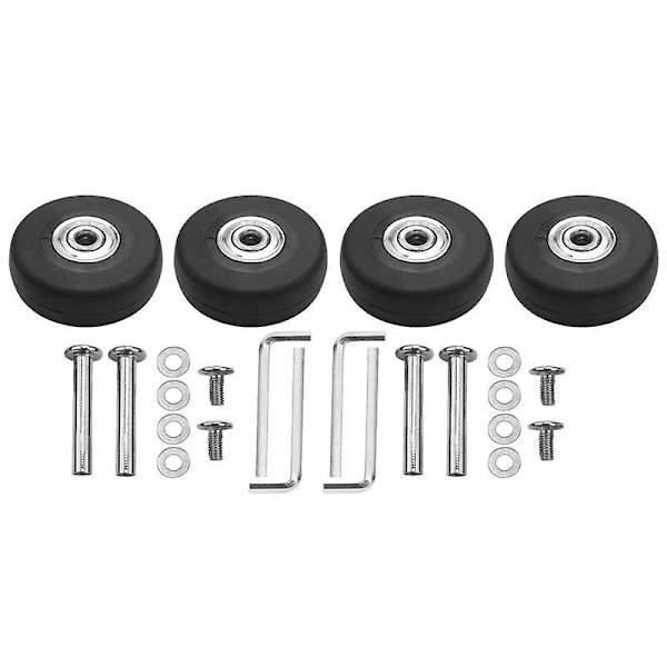 OD 50mm 4 Sæt Kuffert Hjul Aksel Deluxe Reparationsværktøj