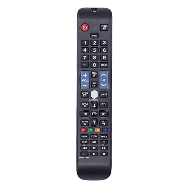 Bærbar TV-kontroller Erstatningsfjernkontroll for Samsung bn59?01198x TV-tilbehør