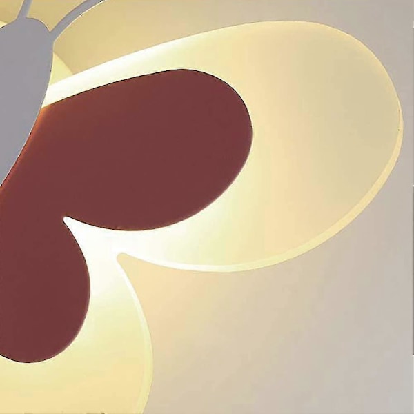 Inomhus Vägglampa LED Söt Fjäril Vägglampa För Barnrumsinredning Väggdekor, Sänglampa, Inomhus Nattlampa Banmo