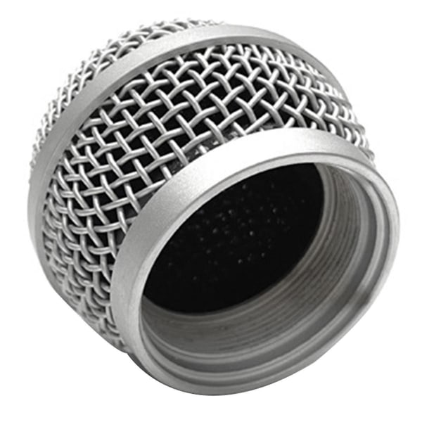 Microphone Grille Replacement Mic Microphone Head Mesh Microphone Grille Microphone Accessories for PG58, Inner Teeth