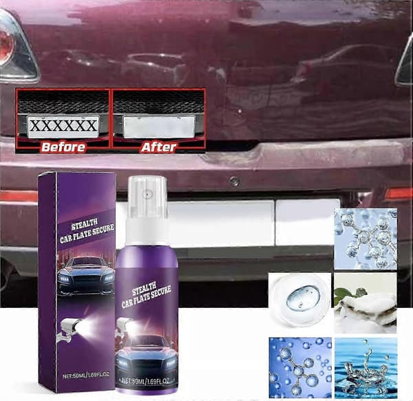 Usynlig Skilt Spray, Reflekterende Spray for Skilt