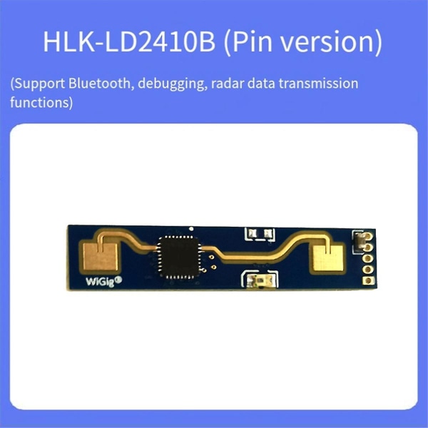 Mini Ld2410b Korkean herkkyyden 24 GHz ihmisen läsnäolon tilan tunnistava tutkasensoriyksikkö