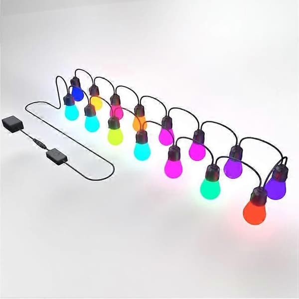 Bluetooth magisk kule boble lampe lyslenke