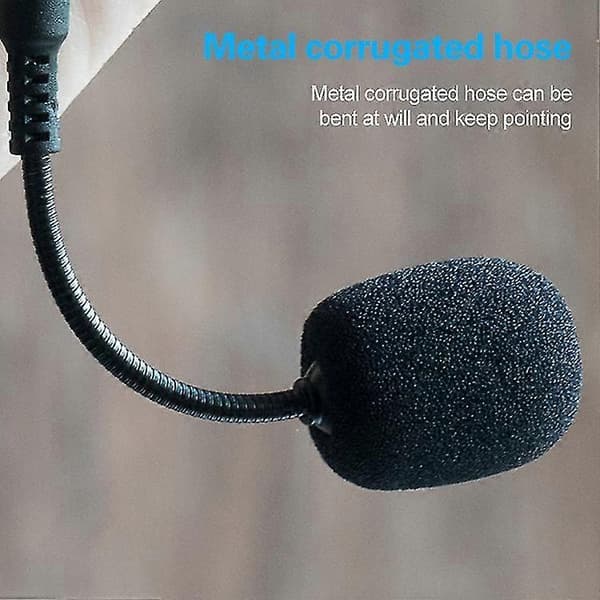 Zj002mr-01 Stereo 3.5mm Plugg Rett Mikrofon