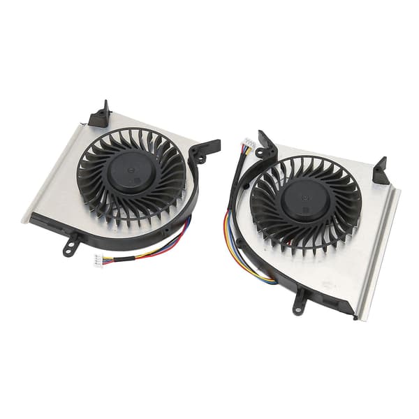 CPU GPU Kylfläkt för MSI GE75 GP75 GL75 Lågt Ljud Låg Strömförbrukning Effektiv Värmeavledning CPU GPU Fläkt