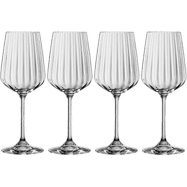 Sett med 4 hvitvinsglass 600 ml