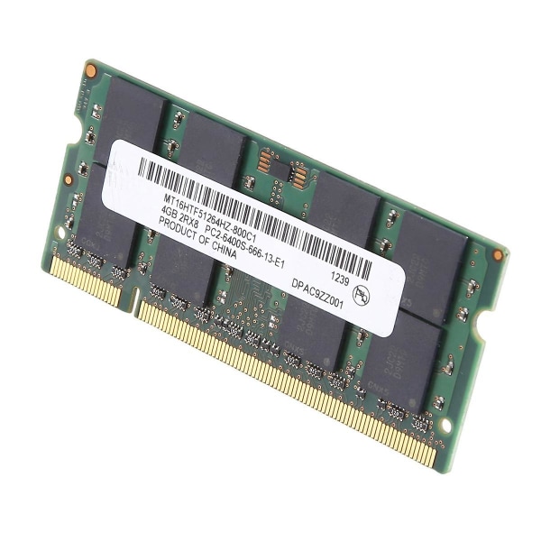 MT DDR2:lle 4GB 800Mhz RAM PC2 6400S 16 Chips 2RX8 1.8V 200 Pins SODIMM kannettavan tietokoneen muistiin