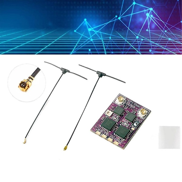 Ep1 Dual Tcxo -vastaanotin Esp32 2,4 GHz 2400-2480 MHz Crsf Elrs Mini Fpv -kilpa-drone-vastaanotin Ep1 Dual Tcxo