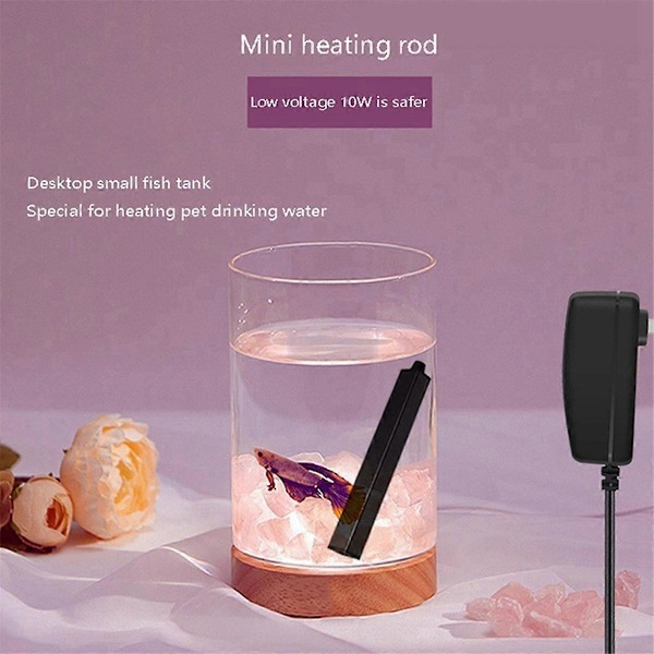 10W Mini Akvarievarmer USB-lading for Små Akvarier
