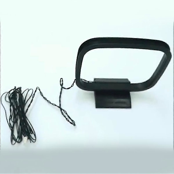 Fm Am Loop Antenne til Receiver med 3-Pin Mini Stik til Sharp Chaine Stereo AV Receiver - 1 Styk