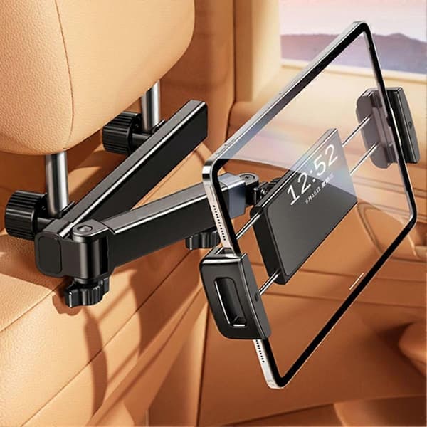 Bil Nakkestøtte Tablet Holder Stand til 6-12.9 tommer Telefon Style:A