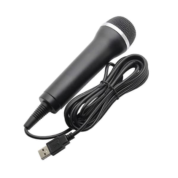 Universal USB Kablet Mikrofon Karaoke Mikrofon for Switch Wii PS4 PS3 XBOX ONE/360/ PC/PS2