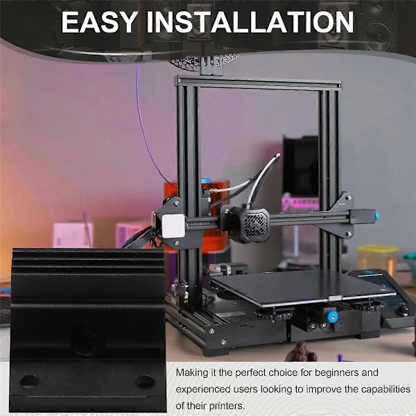 For K1C Køleplade Radiator 3D Printer Køling Køleplade Tilbehør, Forbedret Ydeevne