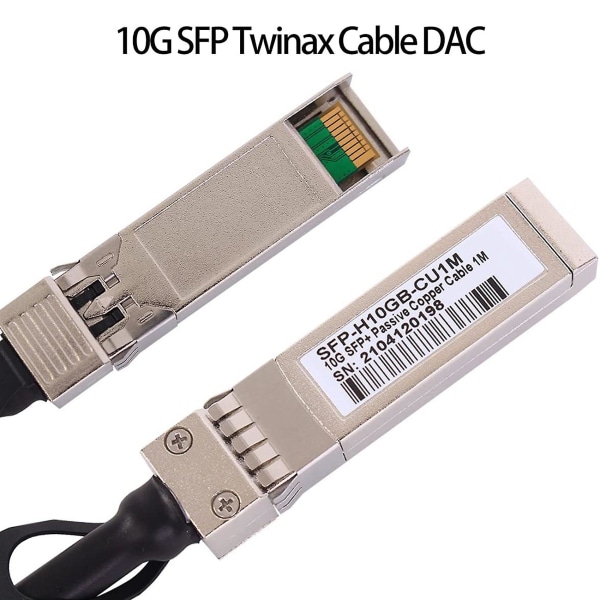10g Sfp+ Twinax-kabel, för Sfp-h10gb-cu1m,ubiquiti,d-link(1m)