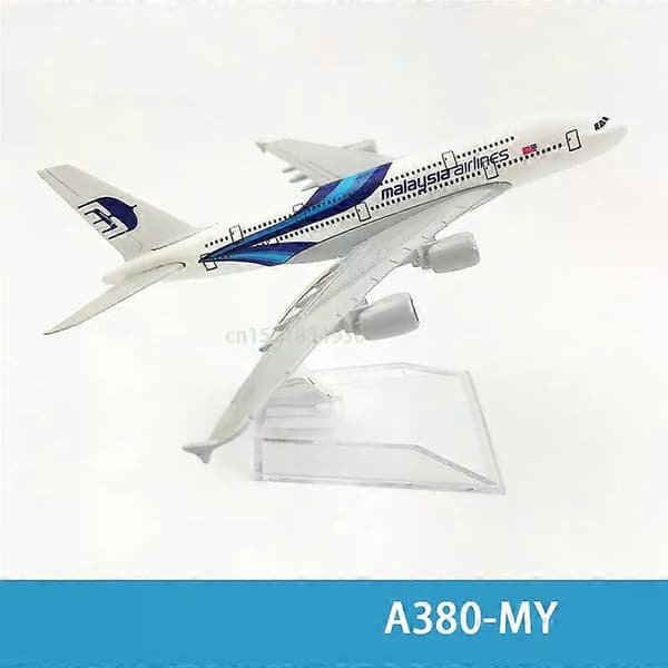 6 tommer 15 CM A380 A350 A330 A320 Concorde Støbt Flymodel Til Gaveindsamling A380 MY