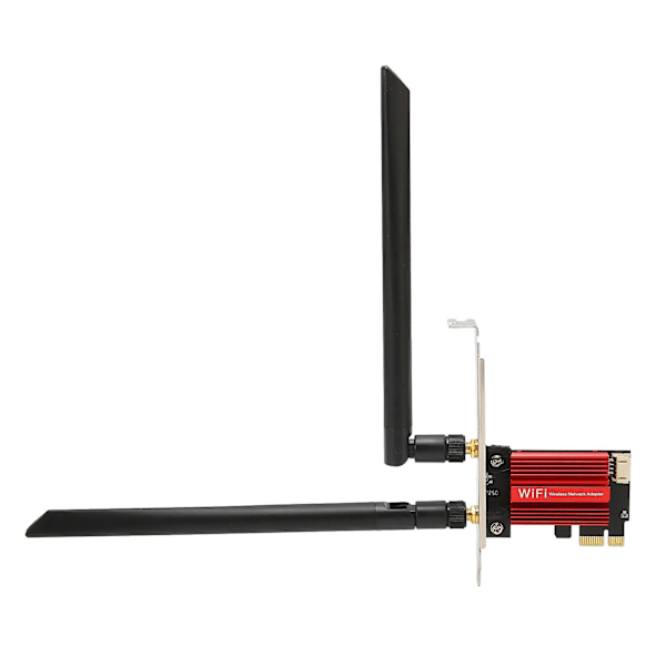 PCIE Netværkskort 2.4G 5G Dobbelt bånd Bluetooth 4.2 1200Mbps WiFi Netværkskortmodul kompatibelt med Windows 7 8 10 11-YM