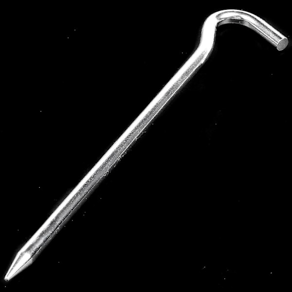 18cm Lange Metall Teltplugger Kraftige Jord Camping / Paviljong / Telt / Markiser, 10 Plugger