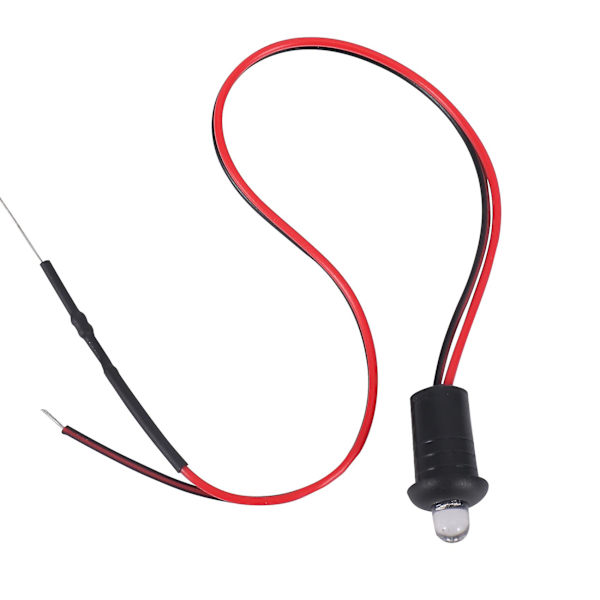 12V Vilkkuvat Vääri Autohälytyksen Simulaattori Kojelaudan LED-Valo (Punainen)