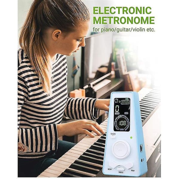 Elektronisk Metronom Digital Metronom Universal Metronom För Piano Metronom För Gitarr Violin Dr