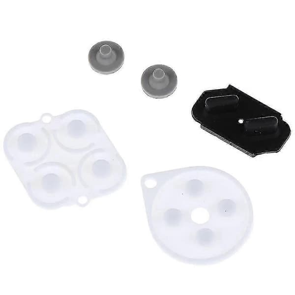Controller Ledende Gummi Pad Silikone Klæbende Taster Knapper Pads Kit Udskiftning Reparationsdel Til Snes Spilcontroller
