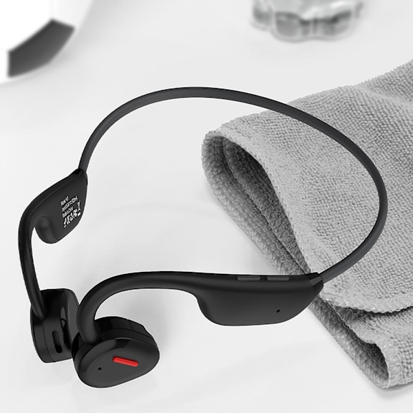 V7 Trådløse Øretelefoner Stereo Surround Effekt Mega Bass IPX6 Vandafvisende Bluetooth-kompatibel 5.3 HiFi Sports Knogleledning Øretelefon til Fitness