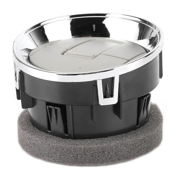 AC Luftventil Varmeapparat Passer for Ford F150 2012 til 2014 Sølv Krom Ytre Ring