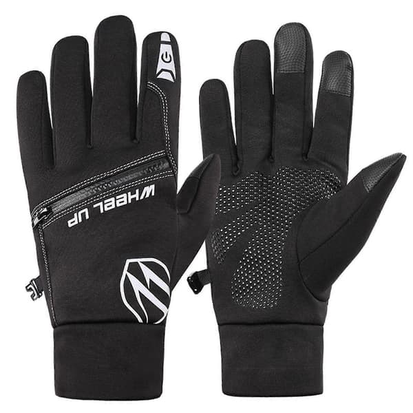 Unisex Vinterhandsker Vindtætte Termiske Anti-slip Handsker Sort