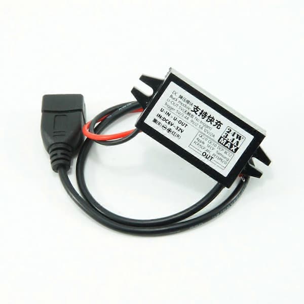 Universal DC 6V~32V til 5V~12V USB Switching Strømforsyning til Bil Lastbil