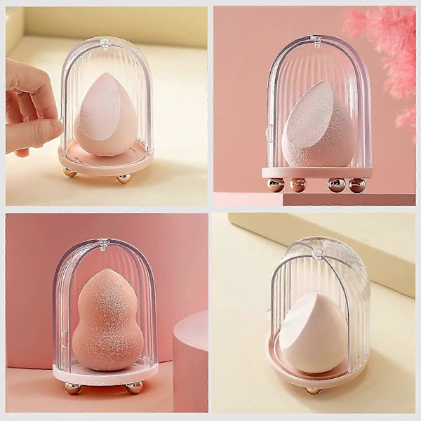 Beauty Blender Holder, Sminksvamp Blender Tørkestativ og Beauty Blender Svamp Oppbevaringsdisplay Svampholder