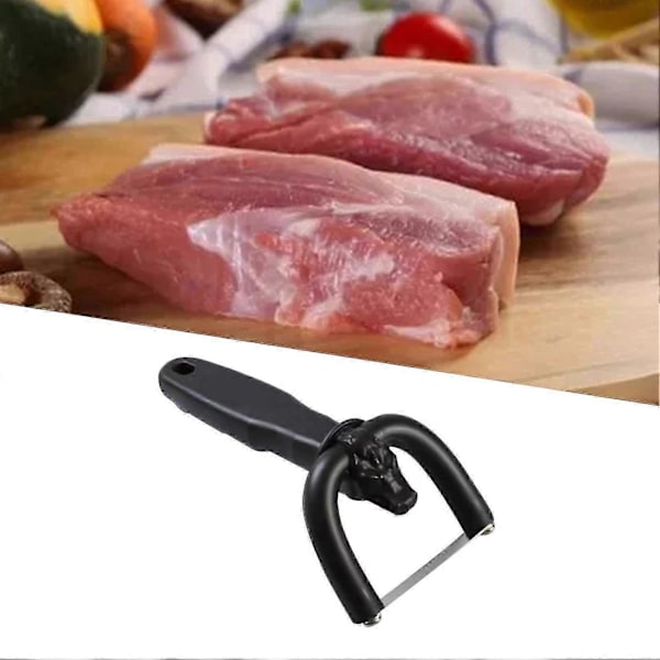 WJTG Rostfri köttskärare Arbetsbesparande Rostfritt Stål Ergonomisk Design Matberedare KöksredskapJ