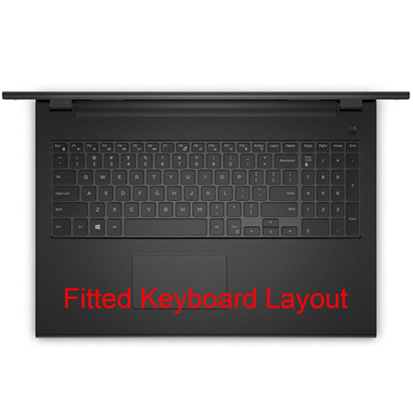 Ultratyndt tastaturcover Keyboard Tpu Protector Skin til Dellinspiron 15 5000
