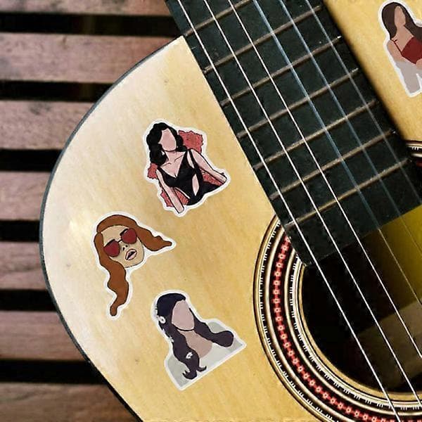 50 stk. sanger Lana Del Rey Graffiti sticker