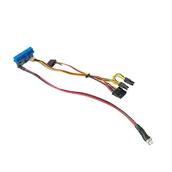 DC-ATX 160W Direkte Plugg Strømmodul Konverteringskort 12V 160W Høy Effekt PSU 24Pin MINI ITX DC til ATX PC Strømforsyning