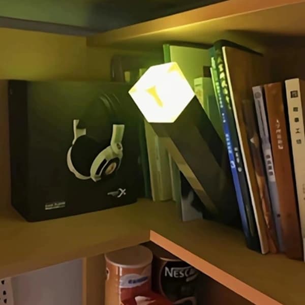 LED MCERS Nattlys USB Oppladbar Sengelampe Mine-Craft Lampe