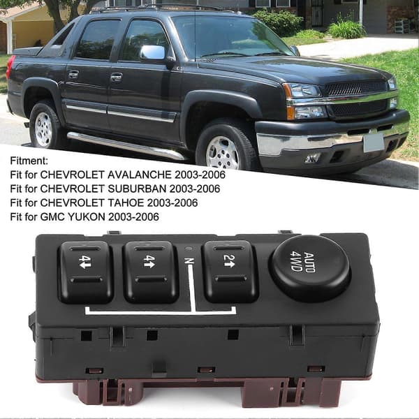 Vælgerkontakt Driv Transfer Switch 15136039 19259313 Passer til CHEVROLET AVALANCHE 2003?2006