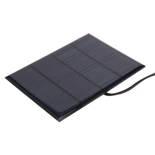 1,5w 12v mini solcellepanel småcellemodullader med 1m ledning
