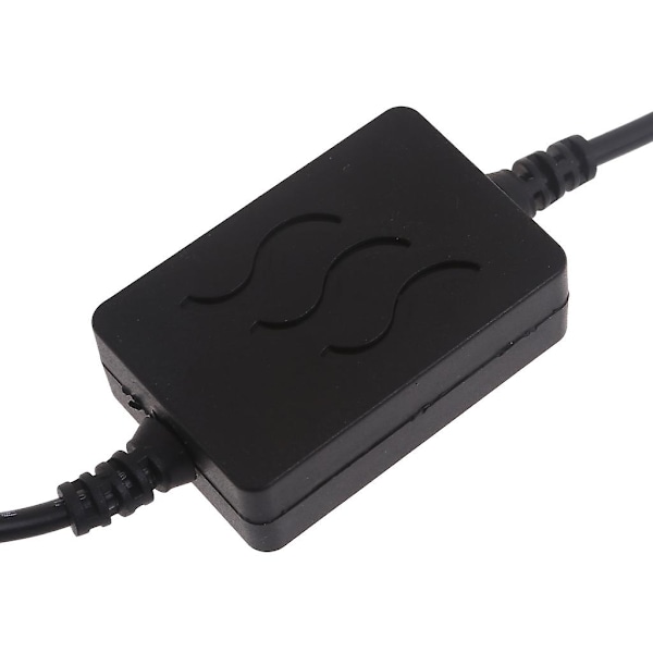 USB til DC-lader USB 5V til DC 12V 5,5 x 2,1 mm strømforsyningskabel for LED