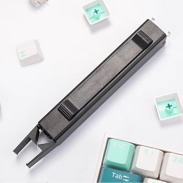 2 i 1 Hot Swap Key Puller Keycap Justeringsværktøj Bærbar Switch Fjerner til Reparation af Mekanisk Tastatur D