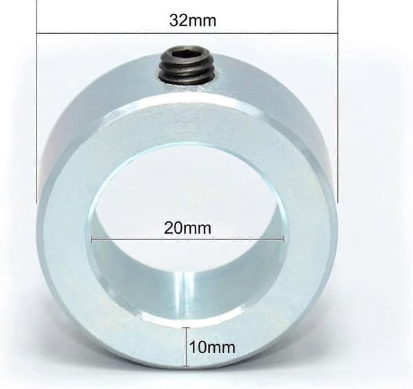 Säätörenkaat 20 mm, 4 kpl - Käsikärryyn, Käsikärryn pyörään