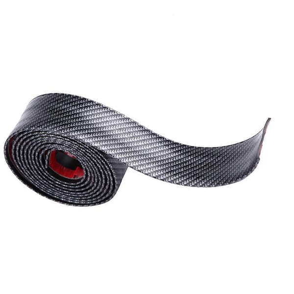 Bilstickere Carbonfiber Gummi Styling Dørtrinbeskyttelse Universal (5 * 250cm)
