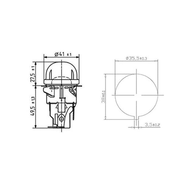 4 sæt E14 høj temperatur modstand 300 Celsius 250v 25w ovnlampe, ovnlampeholder, ovnbelysning