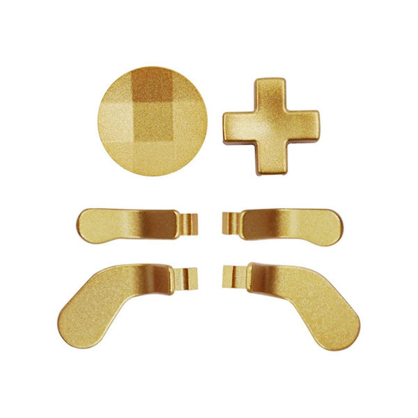 For One Elite Series 2 6 osaa metallista ohjainosat 4 melodiaa 2 D-pad peliohjaimen korvaava