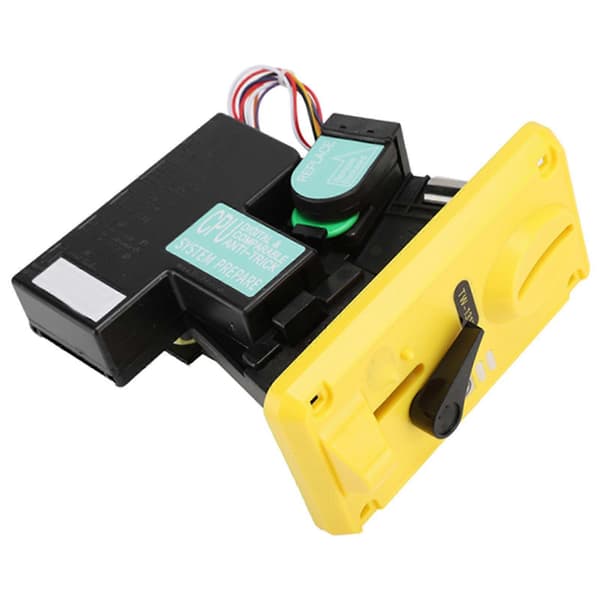 TW-131Y Spillmaskin CPU Sammenligning Myntakseptor Samler Velger Enhet Gul YEMMA